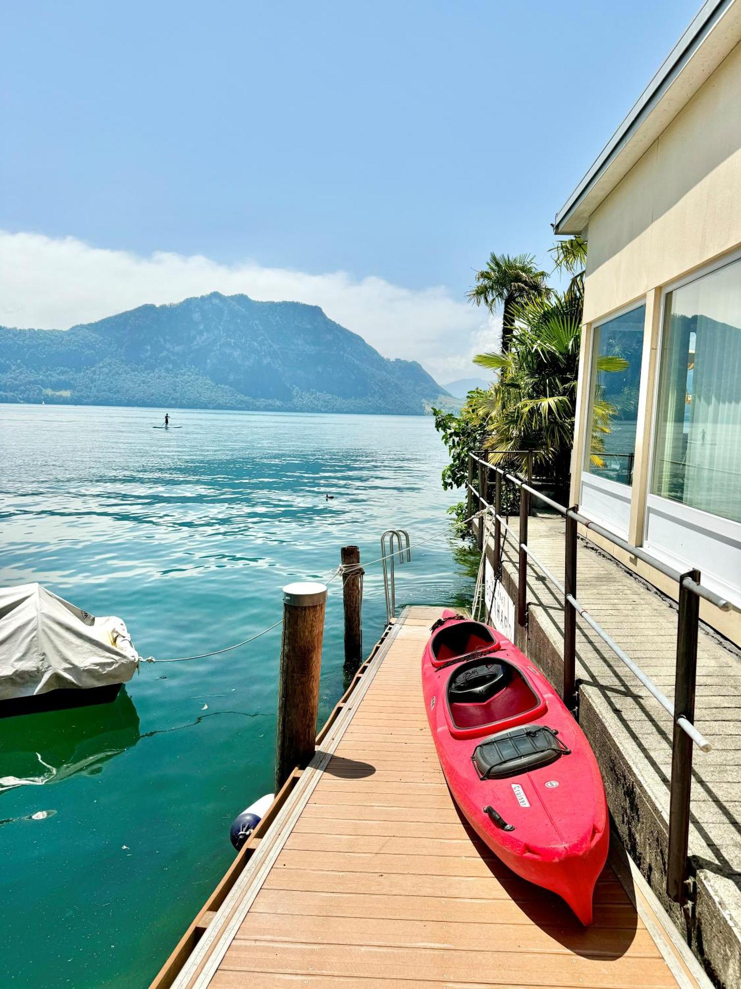 Seehotel Gotthard Weggis Exterior photo