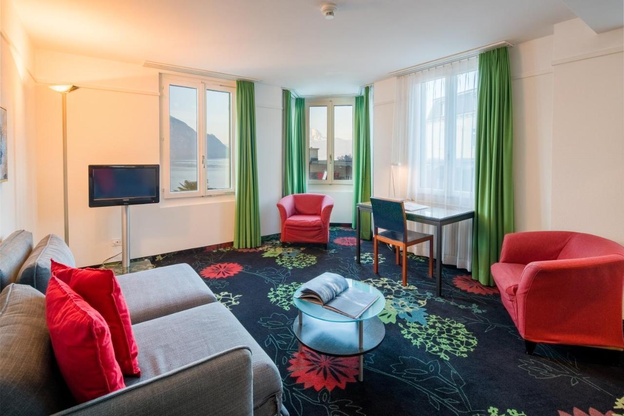 Seehotel Gotthard Weggis Exterior photo